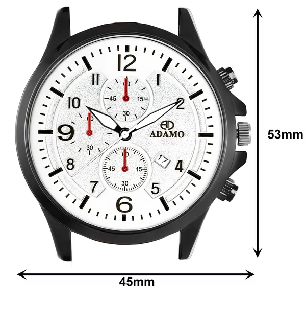 Cream_&_White_Invictus_Dial_Men_&_Boys_Watch