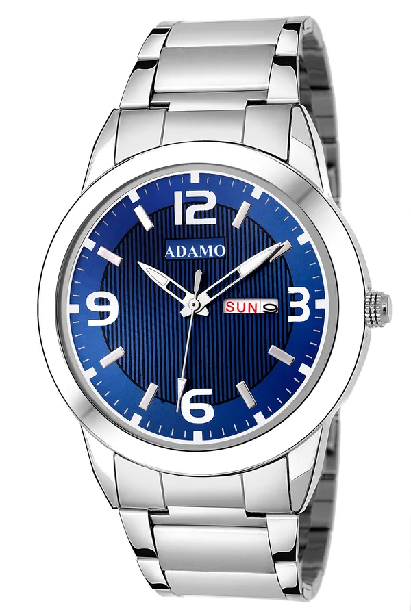 Silver_&_Silver_&_Blue_Legacy_Dial_Day_&_Date_Men_&_Boys_Watch