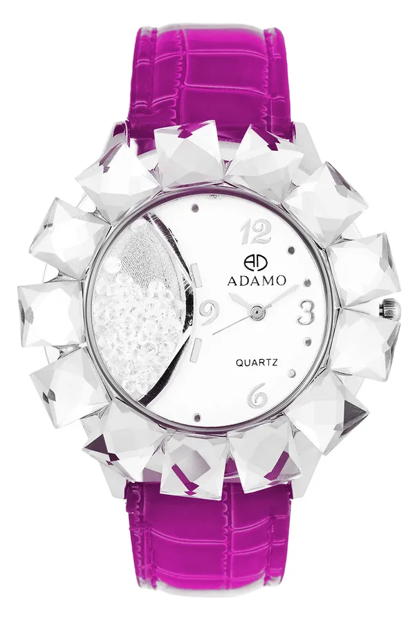 Pink_&_White_Adele_Dial_Women_&_Girls_Watch