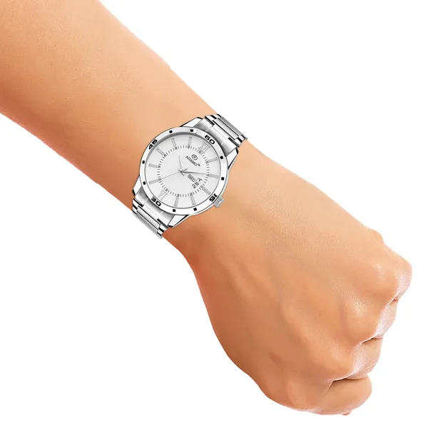 Silver_&_White_Designer_Dial_Day_&_Date_Men_&_Boys_Watch