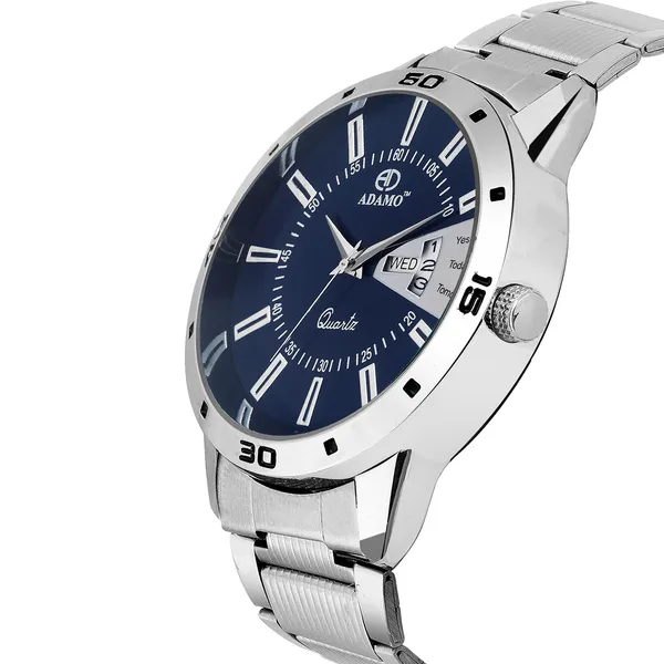 Silver_&_Blue_Designer_Dial_Day_&_Date_Men_&_Boys_Watch