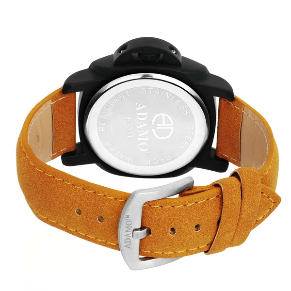 Mustard_&_Black_Military_Dial_Day_&_Date_Men_&_Boys_Watch