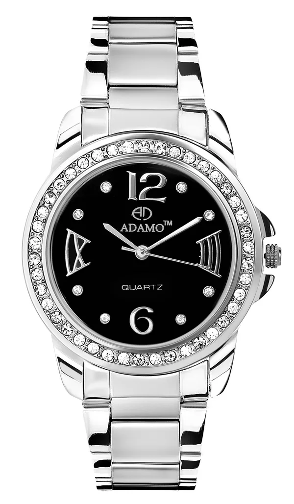 Silver_&_Black_Shine_Dial_Women_&_Girls_Watch