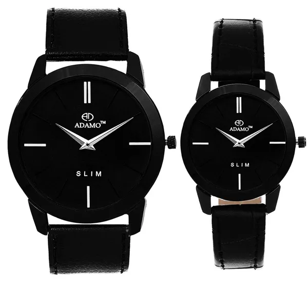 ADAMO Slim Couple S Wrist Watch Price in India Buy ADAMO Slim Couple S Wrist Watch online at undefined