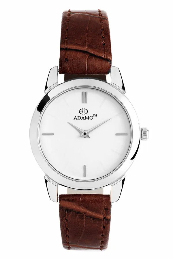 Brown_&_White_Slim_Dial_Women_&_Girls_Watch