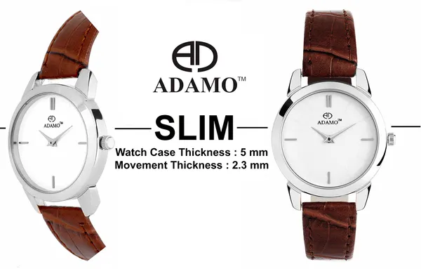 Brown_&_White_Slim_Dial_Women_&_Girls_Watch