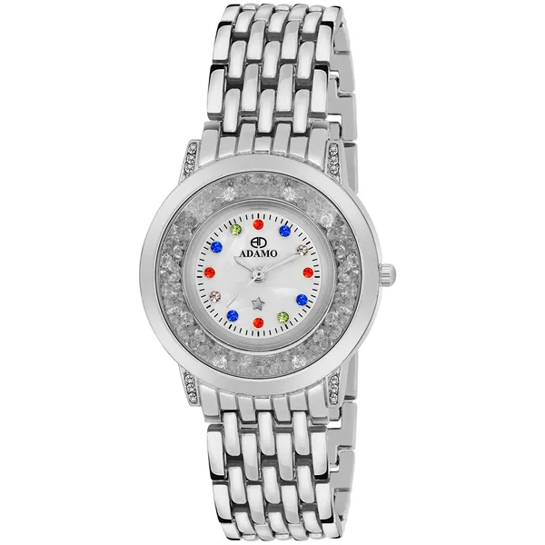 Silver_&_White_Adele_Dial_Women_&_Girls_Watch