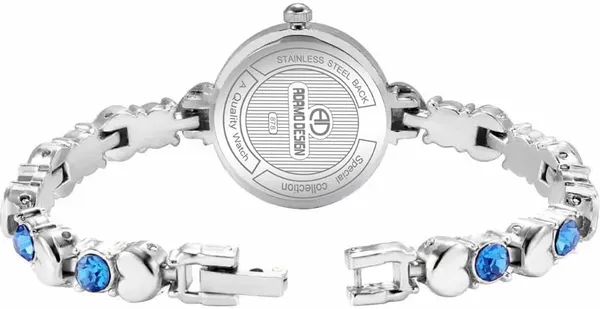 Silver_With_Bracelet_Designer_Round_Shaped_Dial_Watch_With_Bracelet_878SSM01-