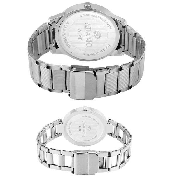 Silver_&_White_Couple_Combo_Dial_Men_&_Women_Watch_A814SM01-