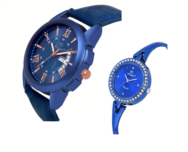 Multicolour_&_Blue_Analogue_Men_&_Women_Watch_(_Dial_Multi_Colour_Strap)_(Pack_Of_2)_A831BB05-