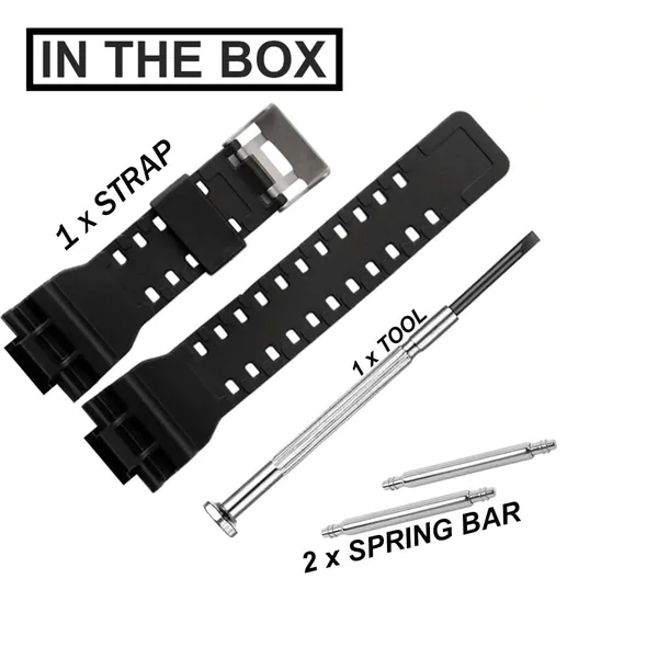 Black_16Mm_Resin_Compatible_With_''Casio_Gshock''_Gd120/_Ga100/_Ga110/_Ga110C/_G270_&_Other_Model_Watches