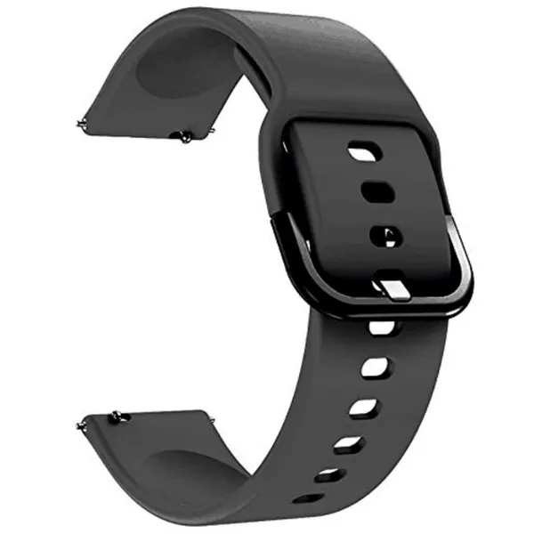 Black_19Mm_Watch_Strap_Compatible_For_Storm_Call/Colourrfit_Pulse_And_All_19Mm_Wristwatch_And_Smartwatches