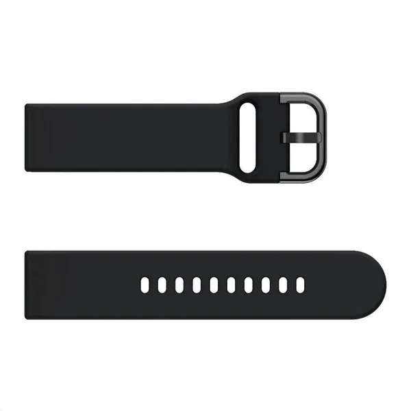 Black_19Mm_Watch_Strap_Compatible_For_Storm_Call/Colourrfit_Pulse_And_All_19Mm_Wristwatch_And_Smartwatches