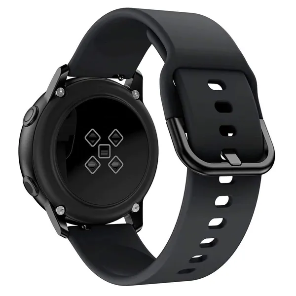 Black_19Mm_Watch_Strap_Compatible_For_Storm_Call/Colourrfit_Pulse_And_All_19Mm_Wristwatch_And_Smartwatches