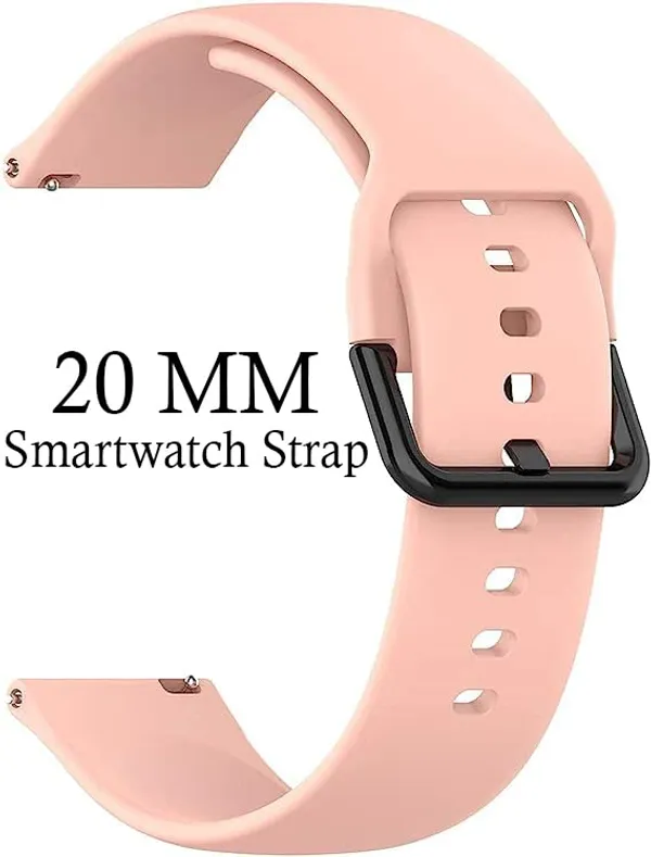 20Mm_Watch_Strap_Compatible_For_Bip_U_Pro/Gts/Bip_3_Pro/_Icon_Buzz_And_All_20Mm_Wristwatch_And_Smartwatches(Pink)