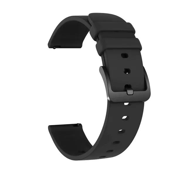 20Mm_Black_Watch_Strap_Compatible_For_Bip_U_Pro/Gts/Bip_3_Pro/_Icon_Buzz_And_All_20Mm_Wristwatch_And_Smartwatches