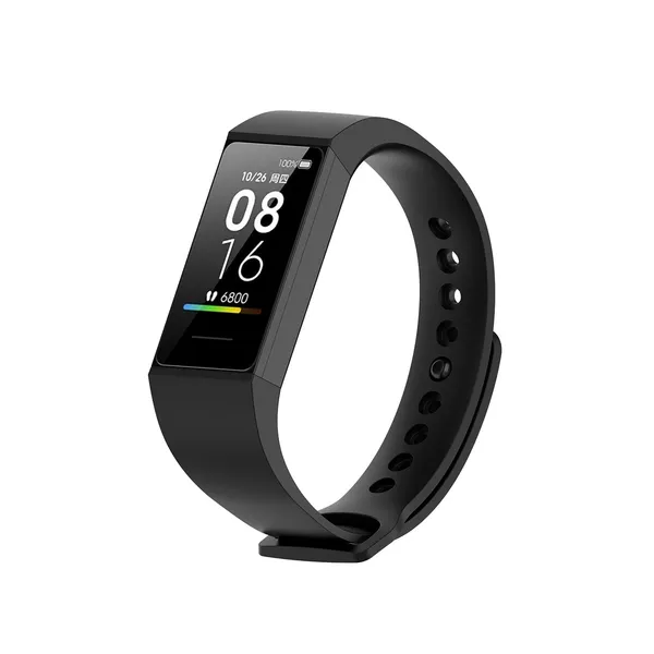 Black_Soft_Silicone_Bracelet_Style_Band_Strap_For_Mi_Smart_Band_&_Mi_Band_4C