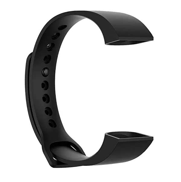 Black_Soft_Silicone_Bracelet_Style_Band_Strap_For_Mi_Smart_Band_&_Mi_Band_4C