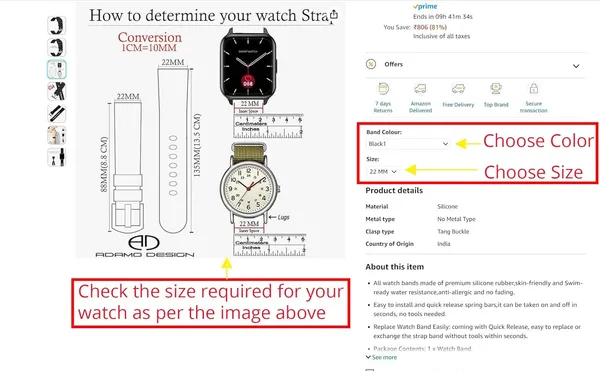 20Mm_Watch_Strap_Compatible_For_Bip_U_Pro/Gts/Bip_3_Pro/_Icon_Buzz_And_All_20Mm_Wristwatch_And_Smartwatches