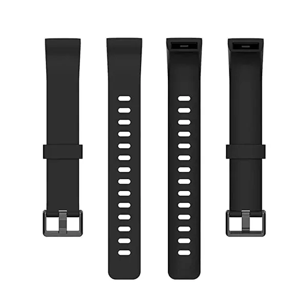 Black_Compatible_With_Realme_Smart_Band_Soft_Silicone_Realme_Band_Strap_With_Metal_Buckle_Stylish