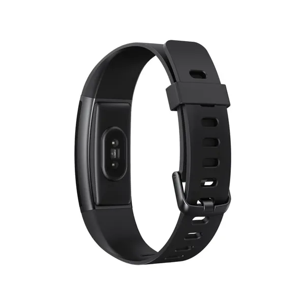 Black_Compatible_With_Realme_Smart_Band_Soft_Silicone_Realme_Band_Strap_With_Metal_Buckle_Stylish