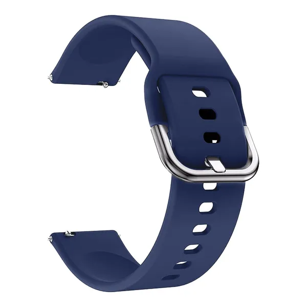 Blue_22Mm_Watch_Strap_Compatible_For_Phoenix_Ultra/Phoenix/Pulse_2/Xtend_Pro/Xtend_Call_And_All_22Mm_Wristwatch_And_Smartwatches