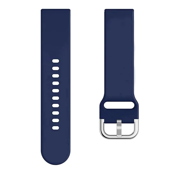 Blue_22Mm_Watch_Strap_Compatible_For_Phoenix_Ultra/Phoenix/Pulse_2/Xtend_Pro/Xtend_Call_And_All_22Mm_Wristwatch_And_Smartwatches