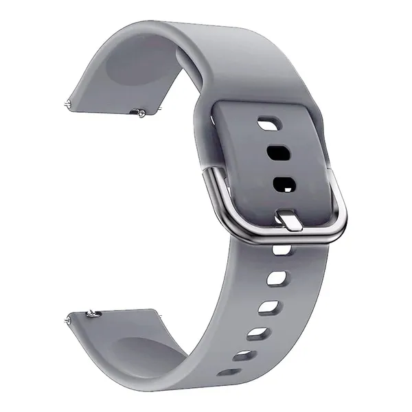 Grey_22Mm_Watch_Strap_Compatible_For_Phoenix_Ultra/Phoenix/Pulse_2/Xtend_Pro/Xtend_Call_And_All_22Mm_Wristwatch_And_Smartwatches