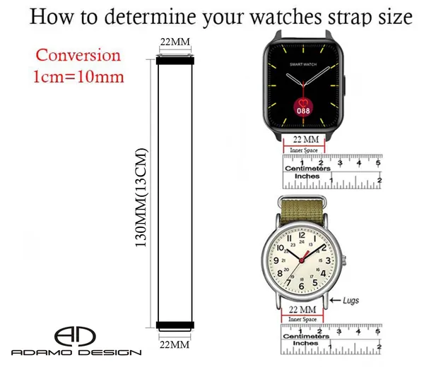 22Mm_Watch_Strap_Compatible_For_Phoenix_Ultra/Phoenix/Pulse_2/Xtend_Pro/Xtend_Call_And_All_22Mm_Wristwatch_And_Smartwatches