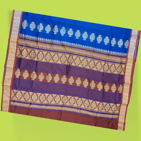 Bomkai_Resham_Art_Silk_Saree