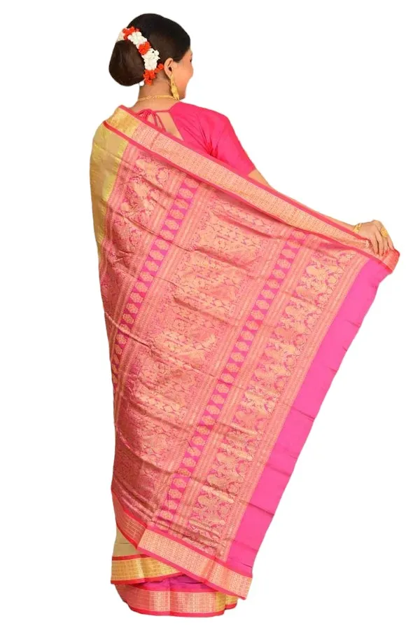 Light_Green_Art_Silk_Blend_Self_Design_Sambalpuri_Saree_For_Women