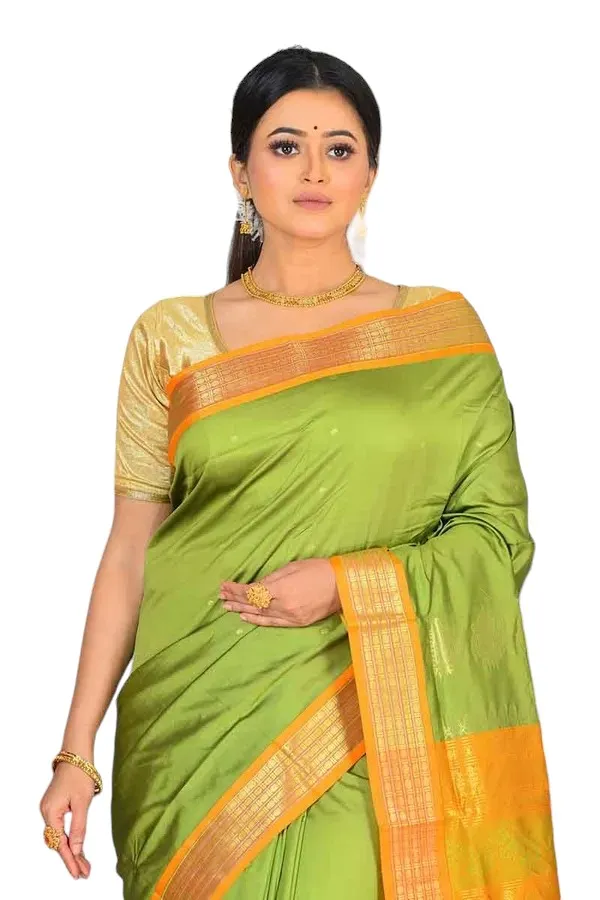 Light_Green_Art_Silk_Blend_Self_Design_Sambalpuri_Saree_For_Women