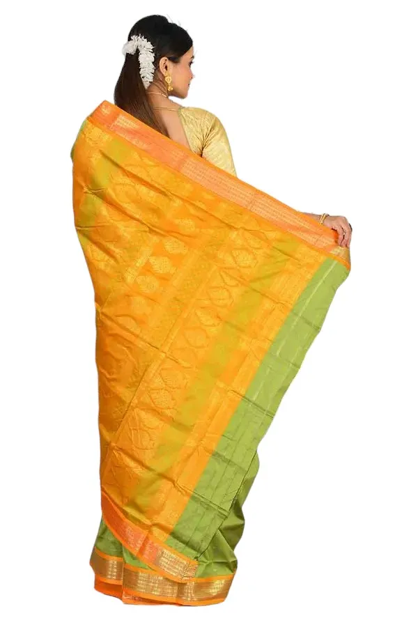 Light_Green_Art_Silk_Blend_Self_Design_Sambalpuri_Saree_For_Women