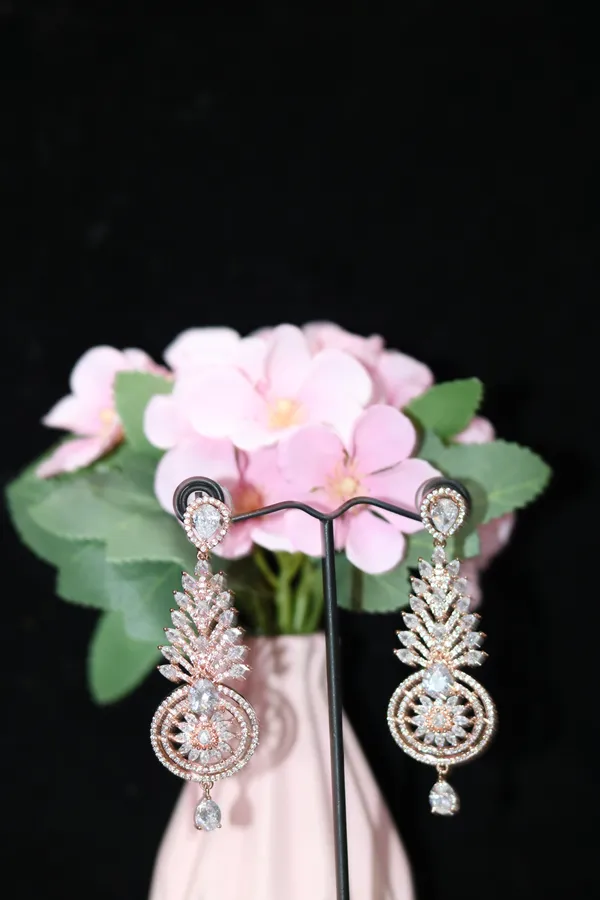 AD_EARING_WITH__ROSE_GOLD_POLISH