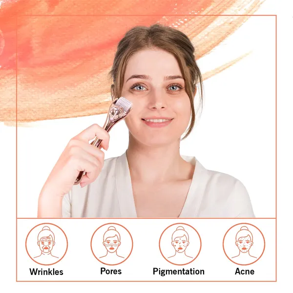 Rose_Gold_Derma_Roller_Cosmetic_Micro_Needling_Instrument_with_540_Needles_for_Acne,_Skin,_Hair_Loss,_With_Storage_Case