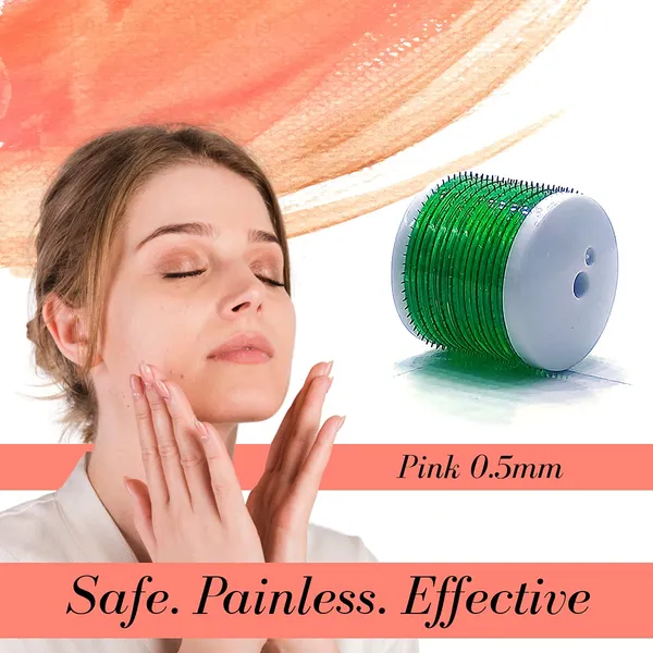 Green_Derma_Roller_Cosmetic_Micro_Needling_Instrument_with_540_Needles_for_Acne,_Skin,_Hair_Loss,_With_Storage_Case