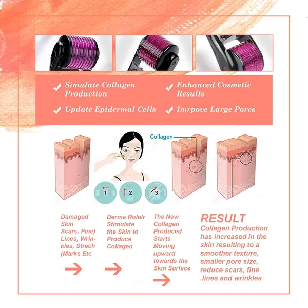 Pink_Derma_Roller_Cosmetic_Micro_Needling_Instrument_with_540_Needles_for_Acne,_Skin,_Hair_Loss,_With_Storage_Case