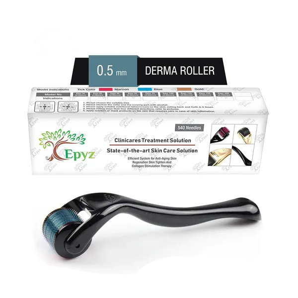 Blue_Derma_Roller_Cosmetic_Micro_Needling_Instrument_with_540_Needles_for_Acne,_Skin,_Hair_Loss,_With_Storage_Case