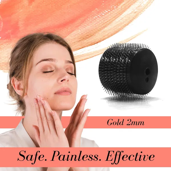 Gold_Derma_Roller_Cosmetic_Micro_Needling_Instrument_with_540_Needles_for_Acne,_Skin,_Hair_Loss,_With_Storage_Case