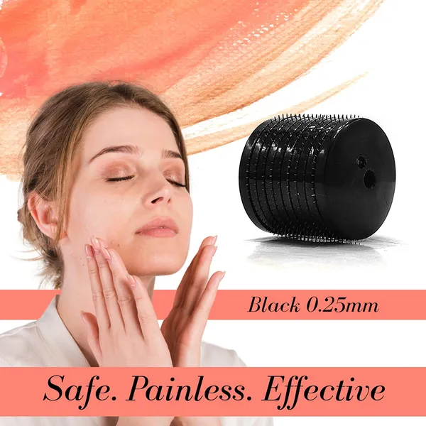 Black_Derma_Roller_Cosmetic_Micro_Needling_Instrument_with_540_Needles_for_Acne,_Skin,_Hair_Loss,_With_Storage_Case