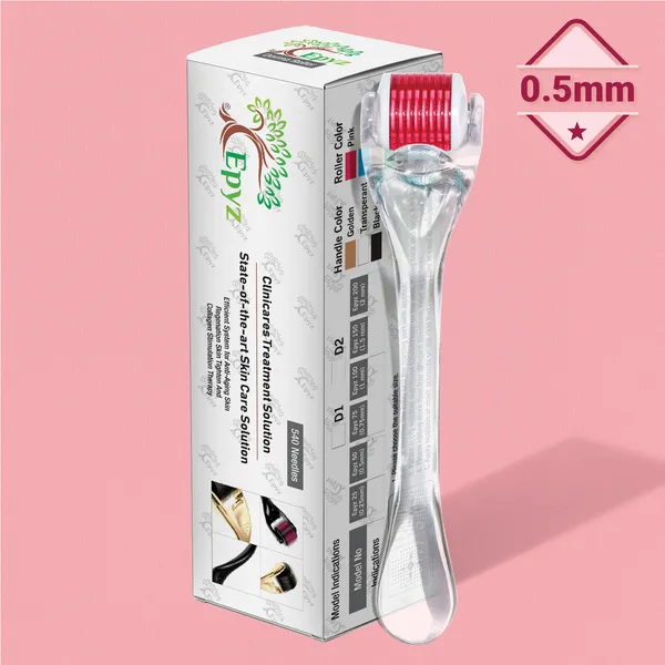 Pink_Derma_Roller_Cosmetic_Micro_Needling_Instrument_with_540_Needles_for_Acne,_Skin,_Hair_Loss,_With_Storage_Case