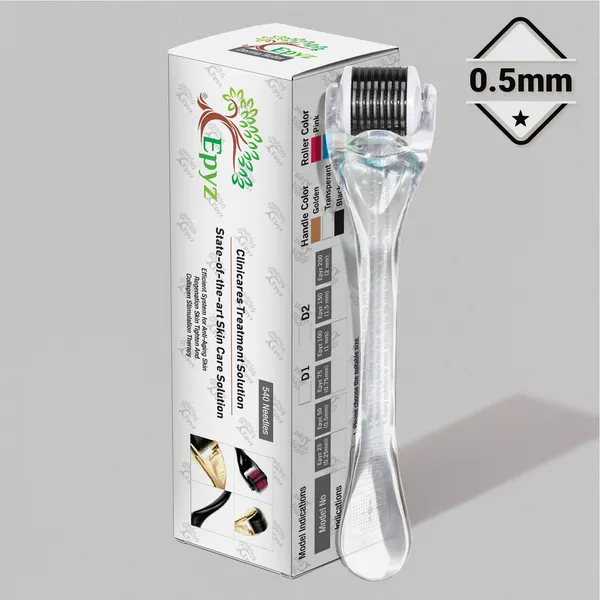 Black_Derma_Roller_Cosmetic_Micro_Needling_Instrument_with_540_Needles_for_Acne,_Skin,_Hair_Loss,_With_Storage_Case