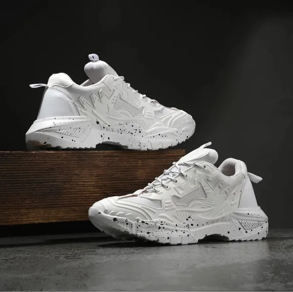 White_Rubber_Sports_Wear_Shoes_For_Men