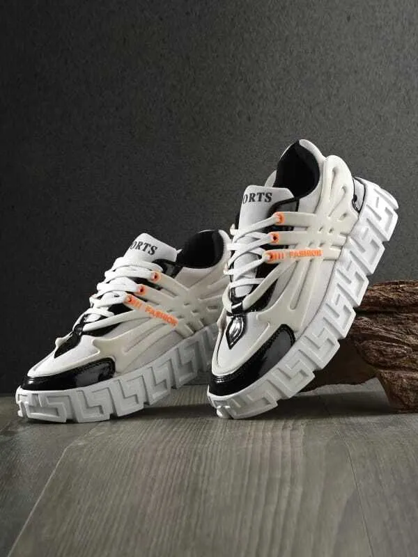 White_Synthetic_Leather_Shoe_For_Men