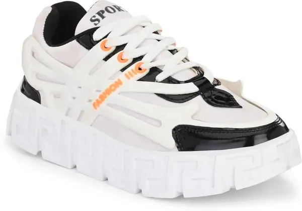 White_Synthetic_Leather_Shoe_For_Men