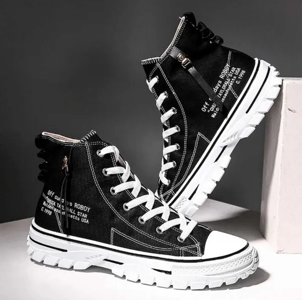 Black_Fabric_Shoe_For_Men
