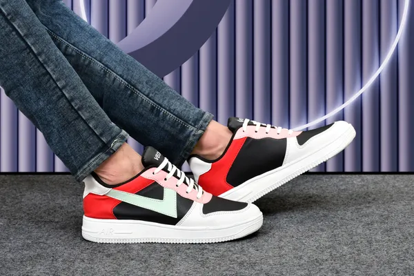 Multicolor_Synthetic_Shoe_For_Men