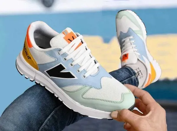 White_&_Black_Combo_Casual_Wear_Shoes_For_Men