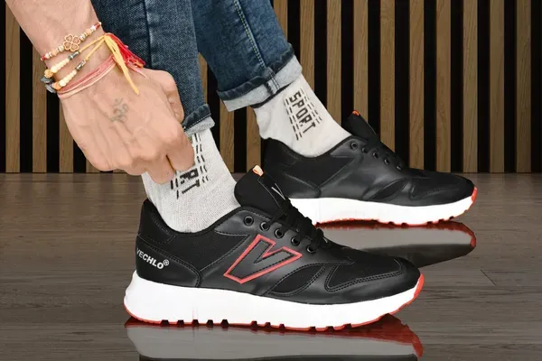 White_&_Black_Combo_Casual_Wear_Shoes_For_Men