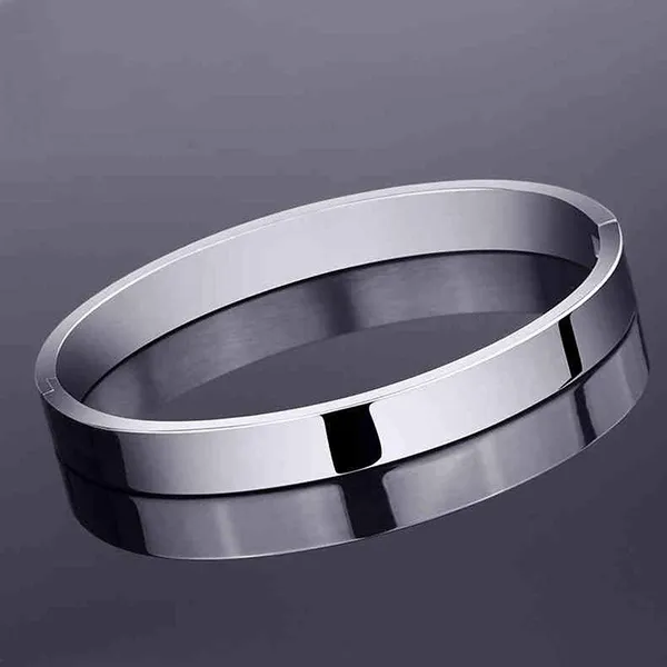 Silver_Bracelet_For_Men_|_Stainless_Steel_Silver_Kada_For_Men_Bracelets_Waterproof,_Anti-Tarnish_Bracelet,_Rust-Free,_Skin_Friendly